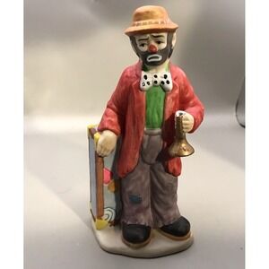 Flambro Emmett Kelly Jr  Clowns So Sad His Trumpet Broke